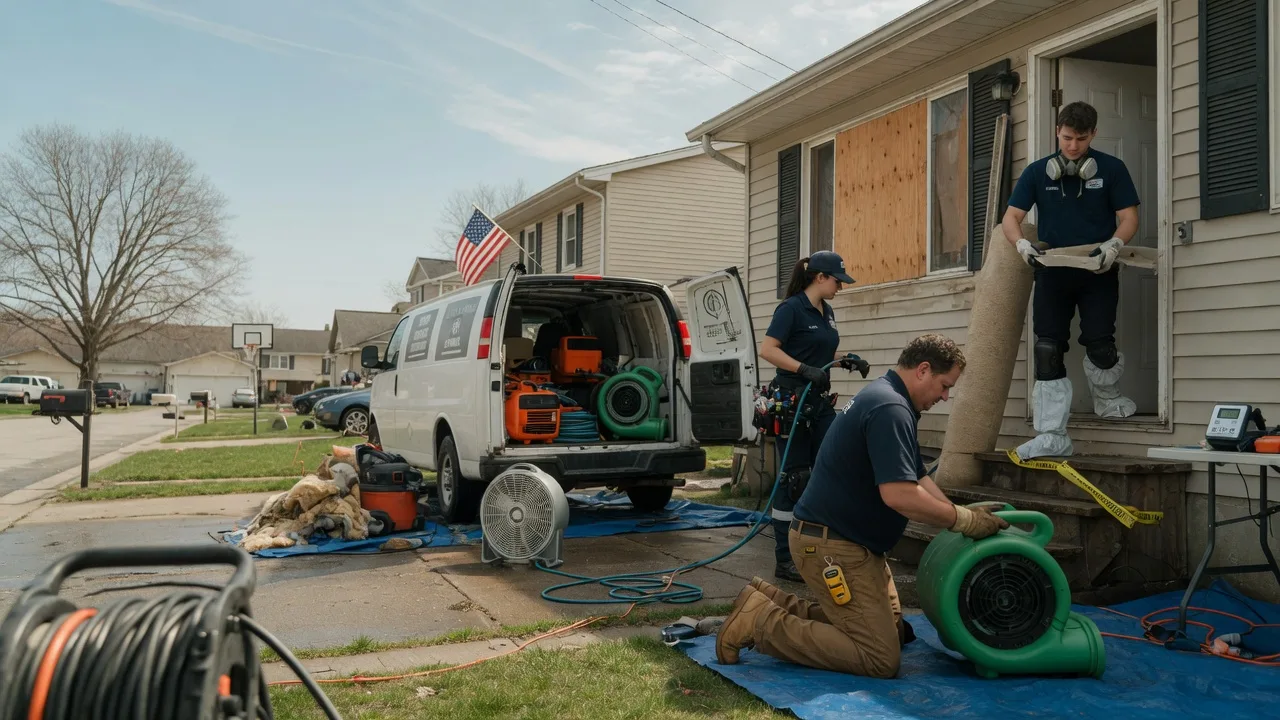 Water Damage Restoration in Hillsboro, OH near me